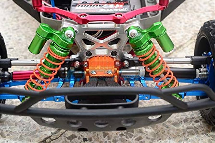Amazon | RCスペアパーツ Traxxas Rustler 4X4 VXL (67076-4) Upgrade